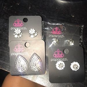 Bundle of 4 paparazzi earrings